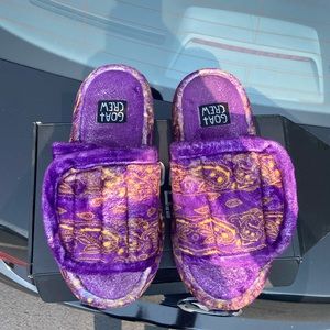 GOAT Crew Velcro Paisley Bandana Slippers